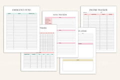 Complete House Management Binder for Efficient Home Organization - CraftNest - Digital Crafting and Art