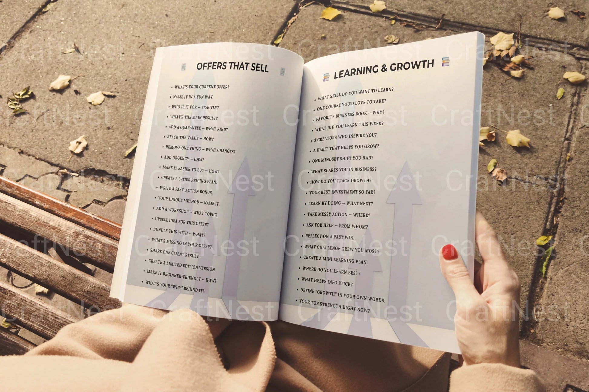 Profit Prompt Workbook Planner for Success - CraftNest - Digital Crafting and Art