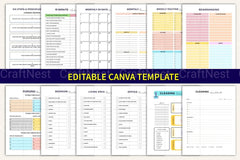 Decluttering Organizer Planner - CraftNest - Digital Crafting and Art