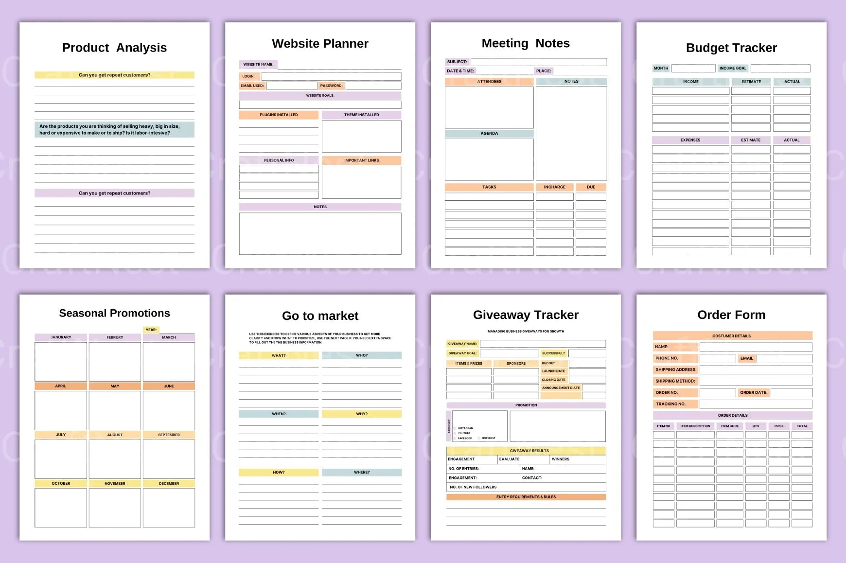 Product Launch Planner for Successful Campaigns - CraftNest - Digital Crafting and Art