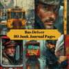 Bus Driver Junk Journal Pages