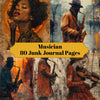 Musician Junk Journal Pages