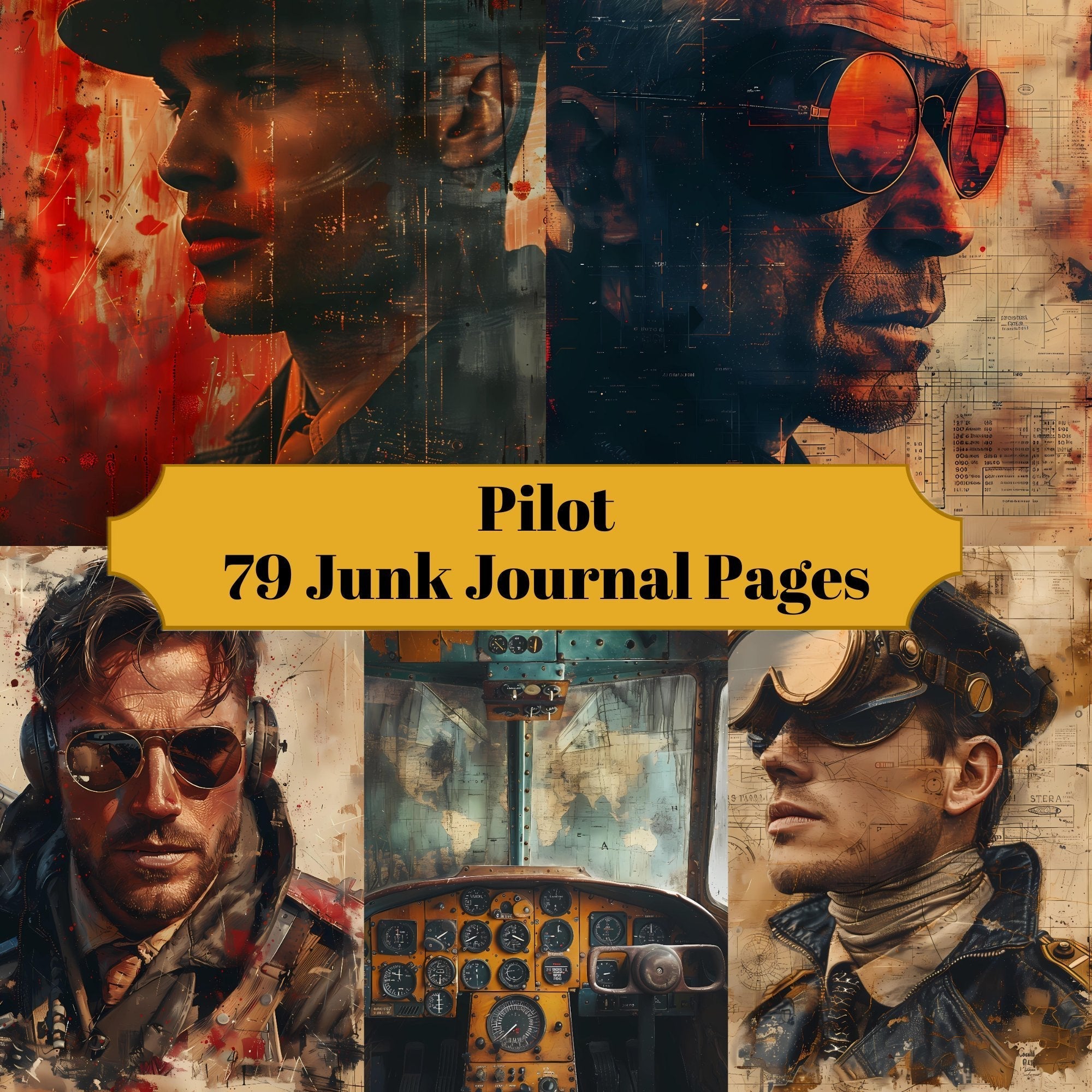 Pilot Junk Journal Pages