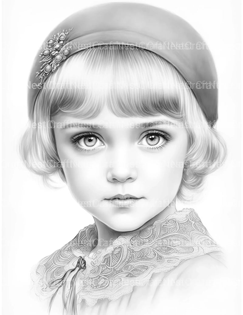 Cyborg Girl Coloring Book - CraftNest - Digital Crafting and Art