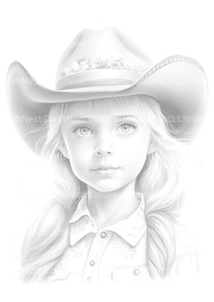 Flower Girl Coloring Book 2 - CraftNest - Digital Crafting and Art