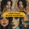 Gothic Summer Junk Journal Pages