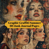 Graphic Graffiti Summer Junk Journal Pages