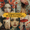 Origami Summer Junk Journal Pages