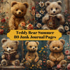 Teddy Bear Summer Junk Journal Pages