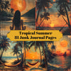 Tropical Summer Junk Journal Pages