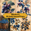 Blueberry Junk Journal Pages