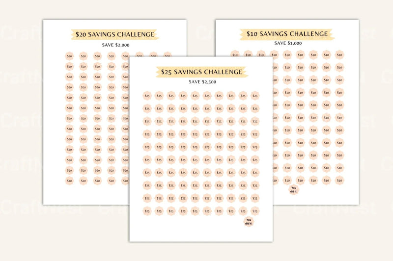 Budget Planner Template - CraftNest - Digital Crafting and Art