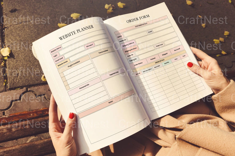 Craft Business Planner: Start Your Creative Journey - CraftNest - Digital Crafting and Art