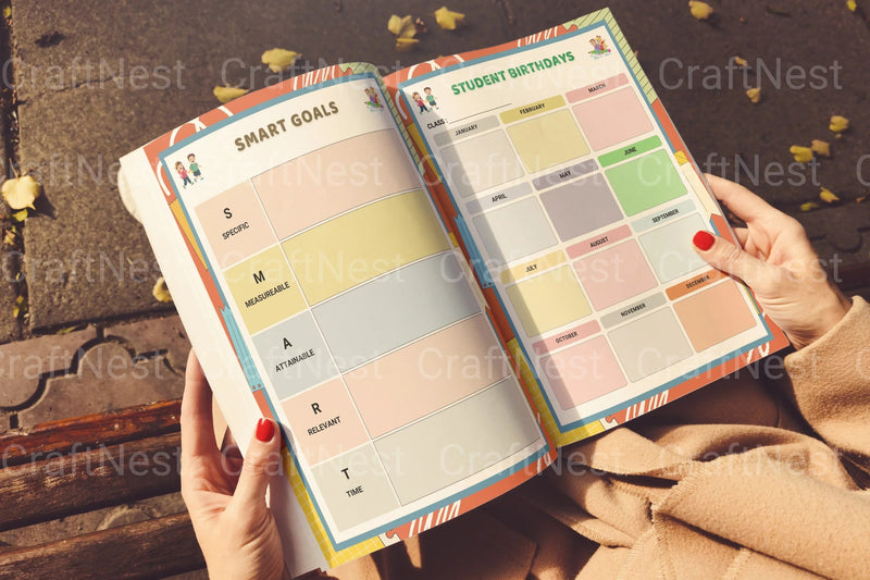 School Planner for Kids - CraftNest - Digital Crafting and Art