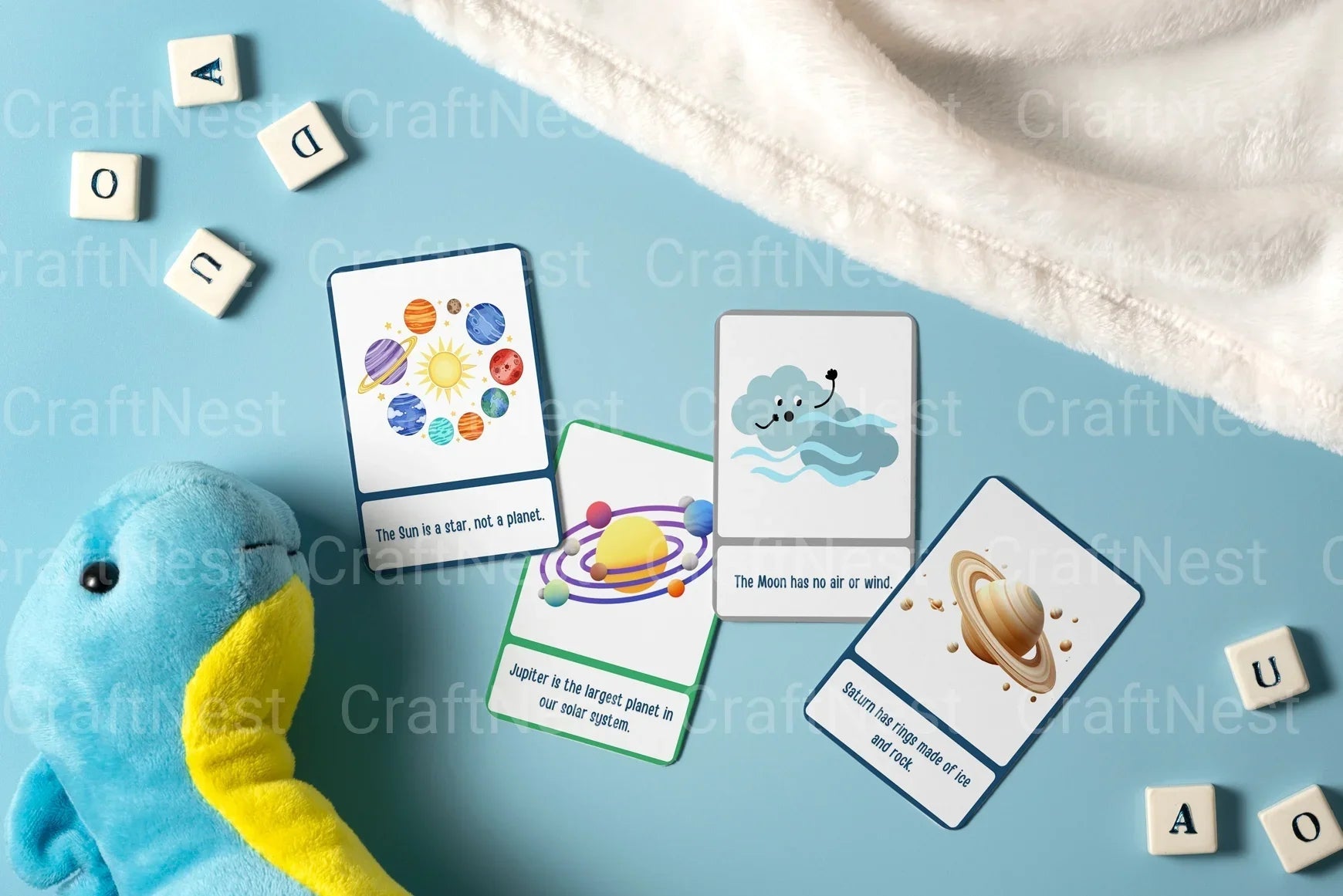 100 Fun Science Facts for Kids Flash Cards - CraftNest - Digital Crafting and Art