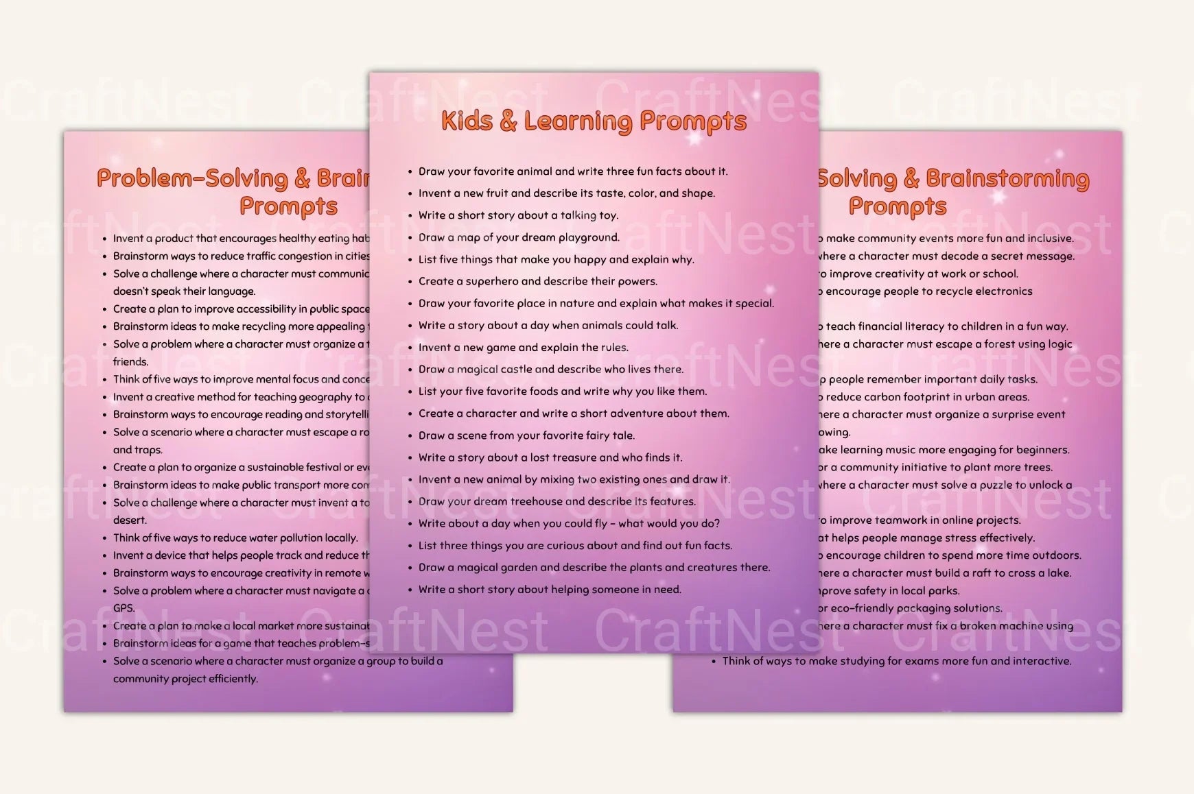 The Ultimate Creative Prompts Library - CraftNest - Digital Crafting and Art