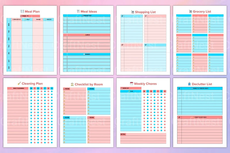 Ultimate Mom Planner - CraftNest - Digital Crafting and Art