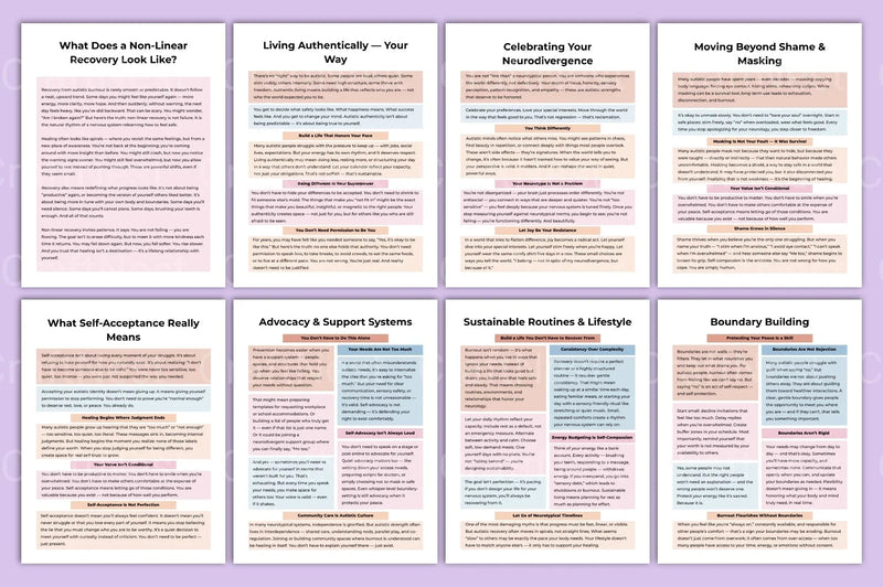 Autistic Burnout Recovery Guide - CraftNest - Digital Crafting and Art