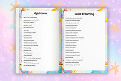 Dream Prompts Book for Creative Inspiration - CraftNest - Digital Crafting and Art
