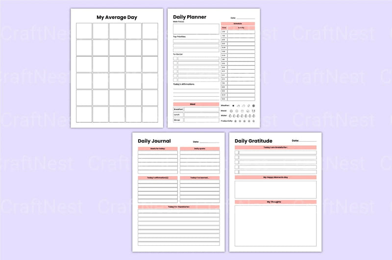 Vision Board Planner 2023 - CraftNest - Digital Crafting and Art