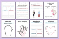 CBT Anxiety Workbook for Effective Stress Management - CraftNest - Digital Crafting and Art