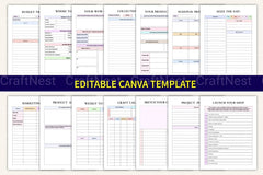 Craft Business Planner Guide - CraftNest - Digital Crafting and Art