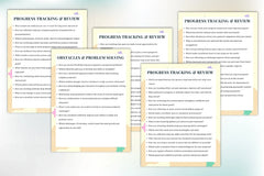 Goal Setting Prompts Book for Personal Growth - CraftNest - Digital Crafting and Art