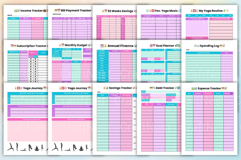 Women's Planner - CraftNest - Digital Crafting and Art