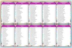 Colorful Curiosity Prompts for Creative Inspiration - CraftNest - Digital Crafting and Art
