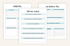 Anxiety and Depression Workbook for Mental Health - CraftNest - Digital Crafting and Art