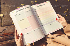 Teacher Planner Starting at 100 - CraftNest - Digital Crafting and Art
