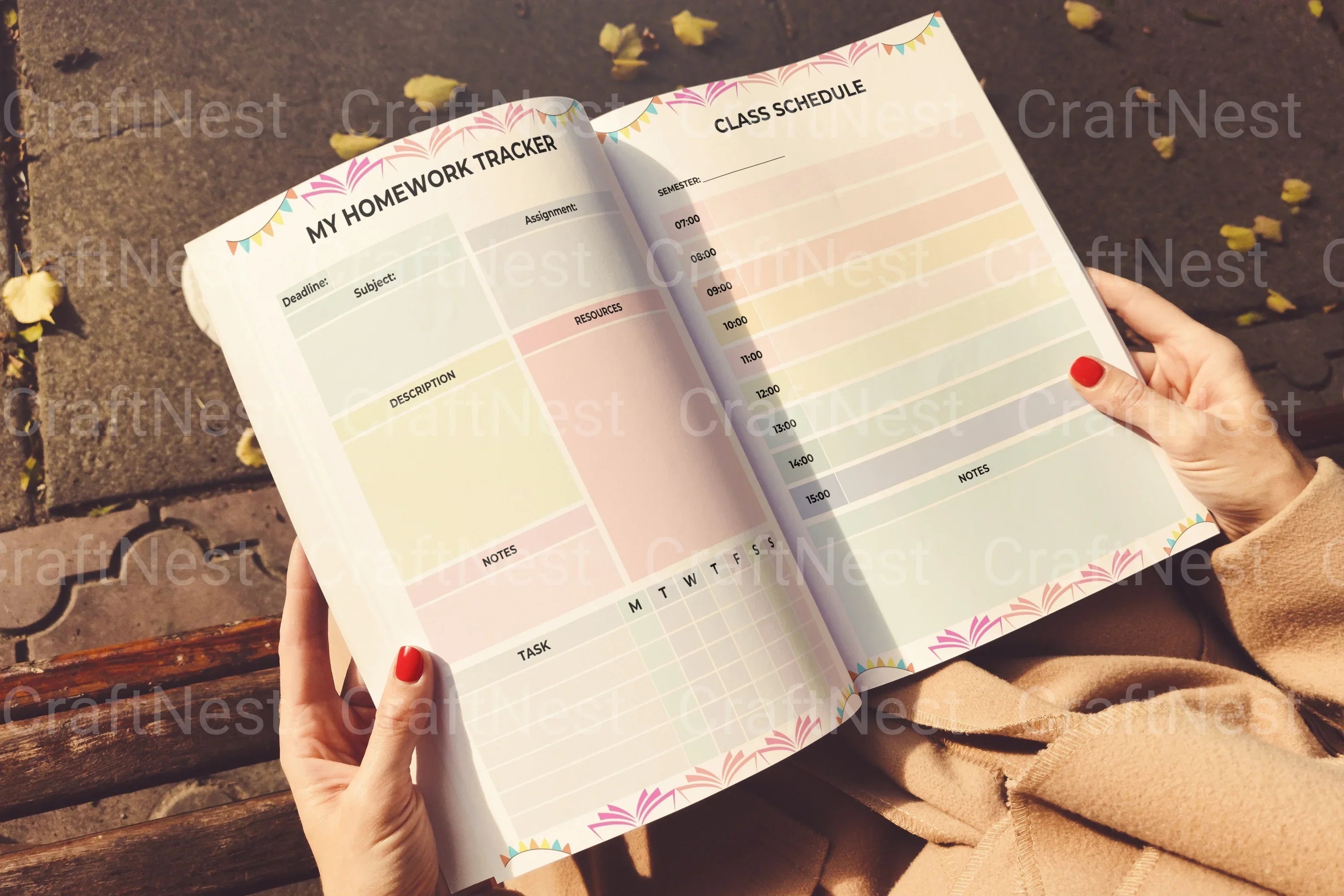 Teacher Planner Starting at 100 - CraftNest - Digital Crafting and Art