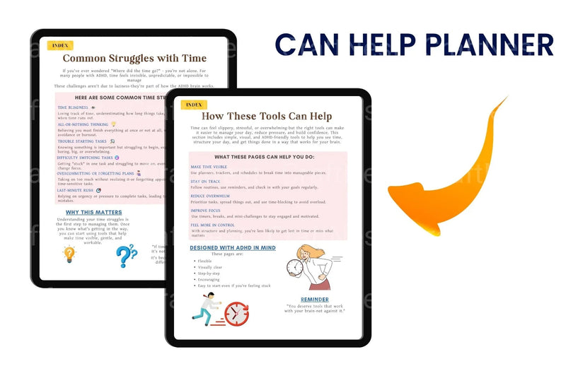 ADHD Time Management Worksheets for Improved Focus - CraftNest - Digital Crafting and Art