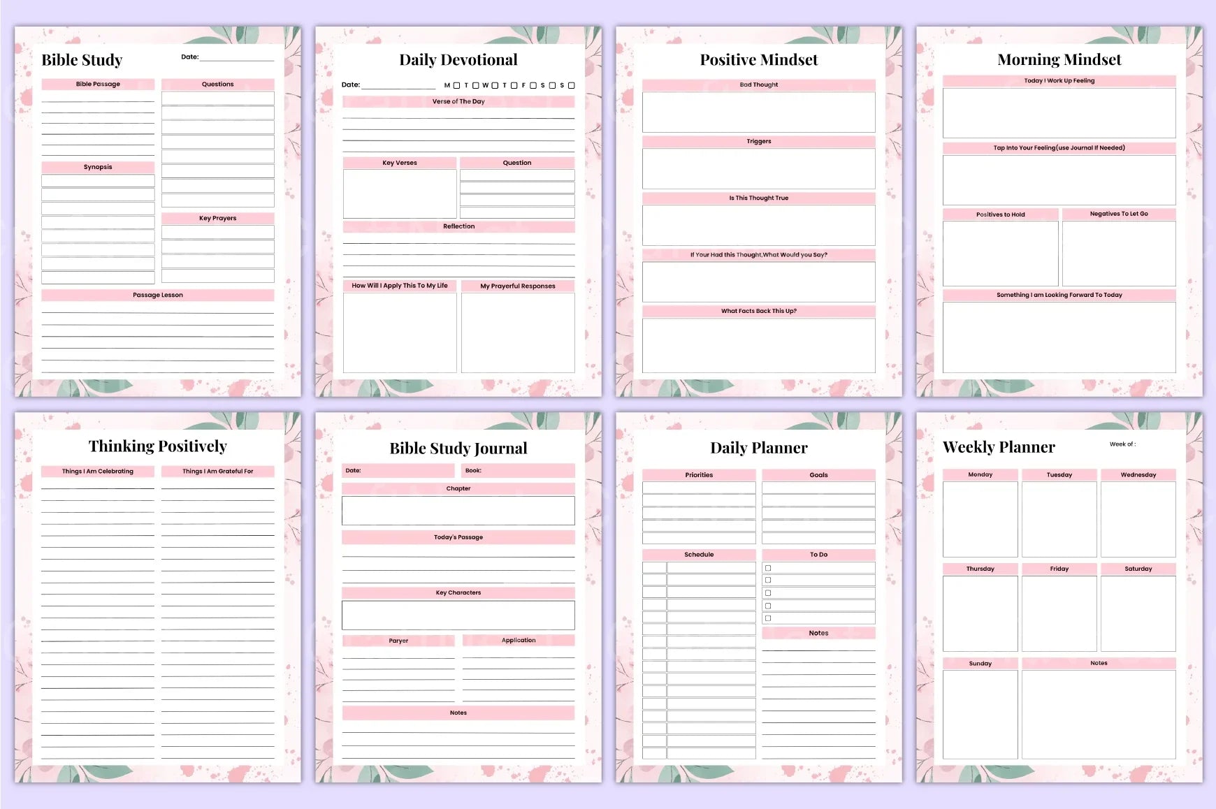 Bible Prayer Guide - CraftNest - Digital Crafting and Art