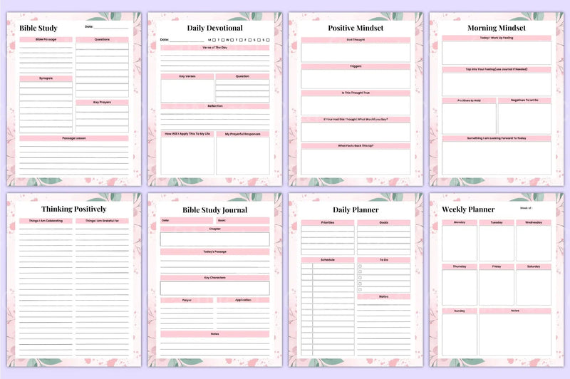 Bible Prayer Guide - CraftNest - Digital Crafting and Art
