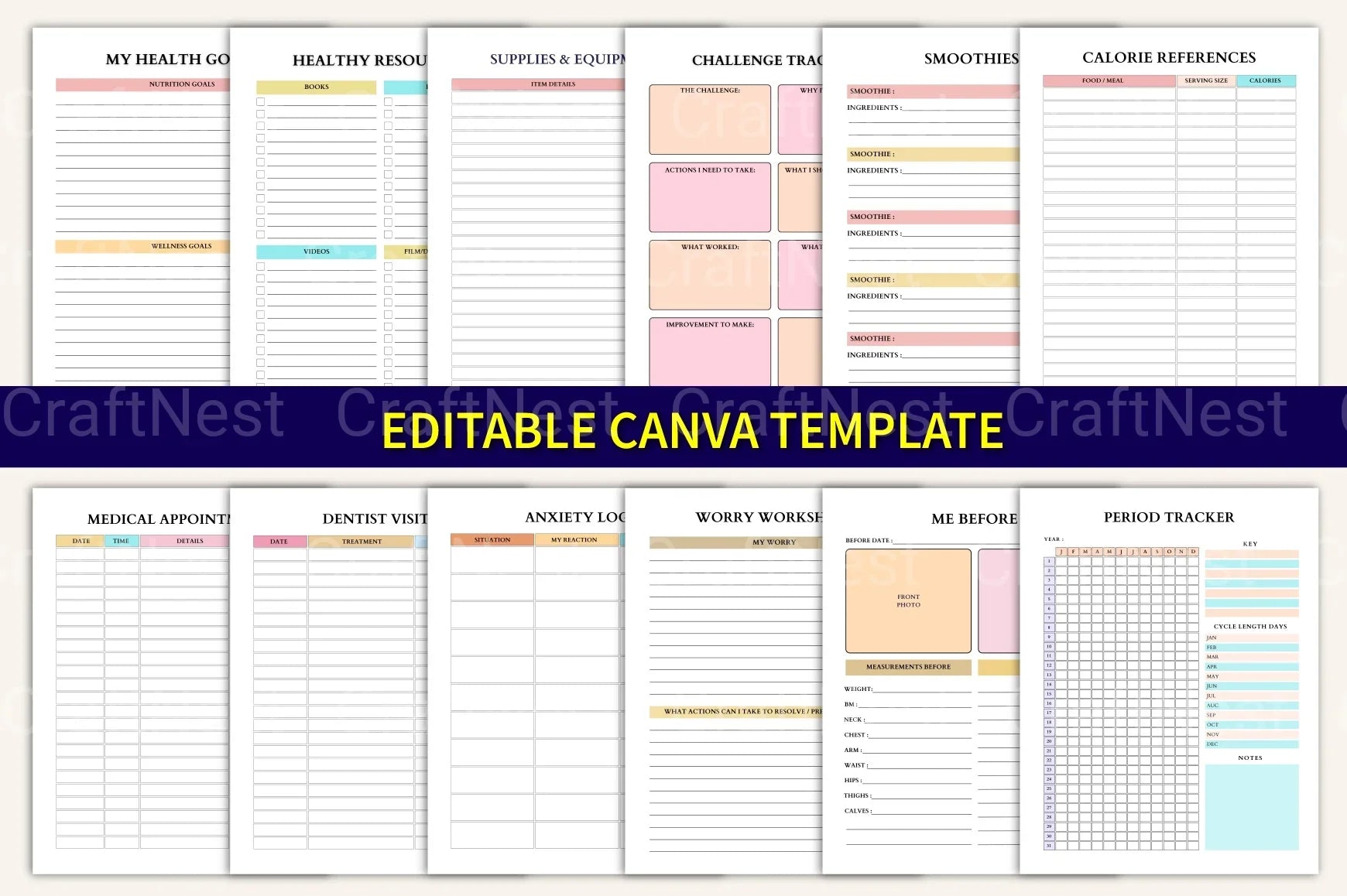 Therapy Worksheet Mega Pack - CraftNest - Digital Crafting and Art