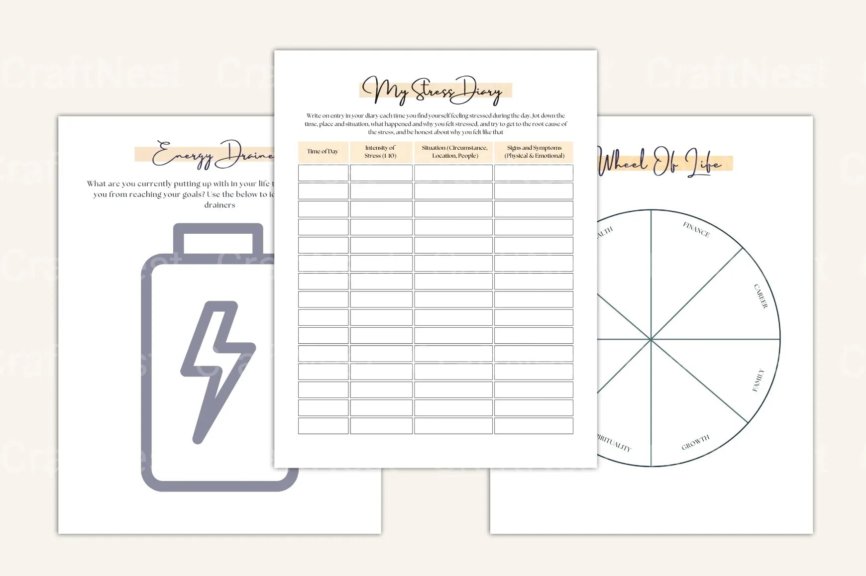 Intentional Life Strategy Guide - CraftNest - Digital Crafting and Art