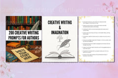 Creative Writing Prompts for Authors - CraftNest - Digital Crafting and Art