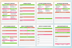 Ultimate Home Management Binder for Organization - CraftNest - Digital Crafting and Art