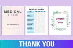 Medical Binder Organizer - CraftNest - Digital Crafting and Art