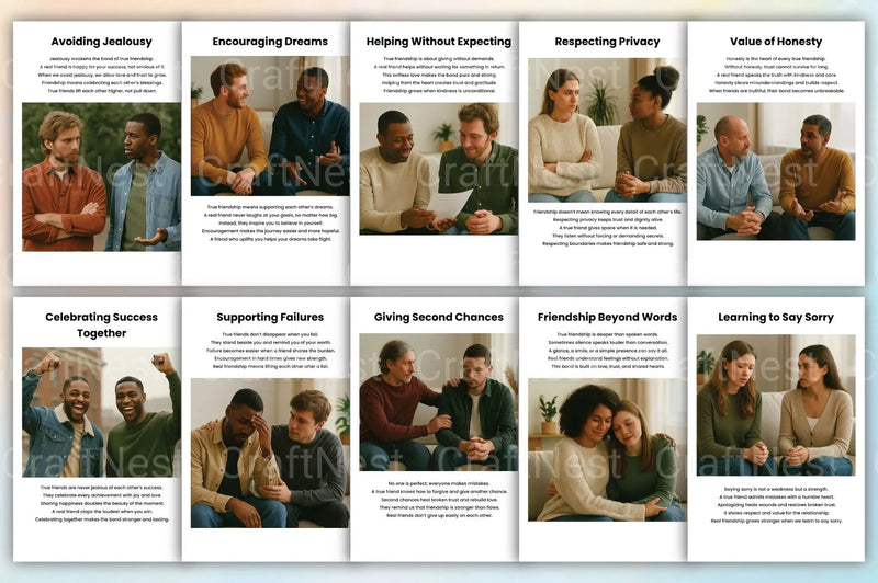 Ultimate Friendship Guidebook - CraftNest - Digital Crafting and Art