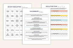 Decluttering Organizer Planner - CraftNest - Digital Crafting and Art