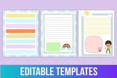 Colorful Kids' Notebook - CraftNest - Digital Crafting and Art