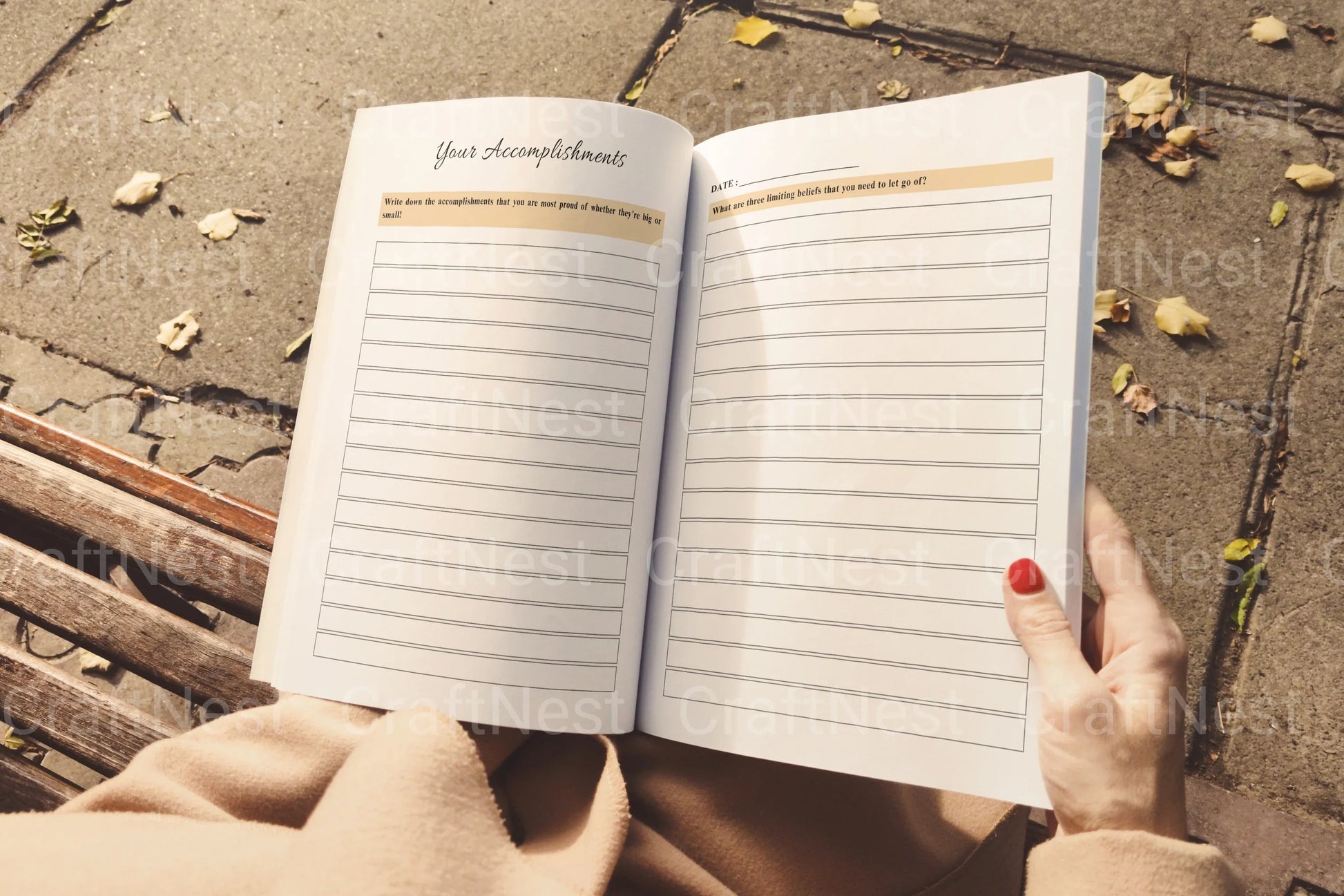 Self Discovery Workbook for Personal Growth - CraftNest - Digital Crafting and Art