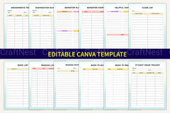 Student Success Planner Organizer - CraftNest - Digital Crafting and Art