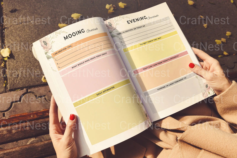 Daily Planner for Effective Time Management - CraftNest - Digital Crafting and Art