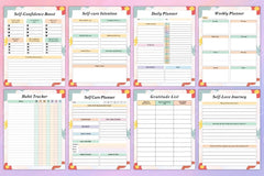 Self Care Planner: Enhance Your Wellbeing - CraftNest - Digital Crafting and Art