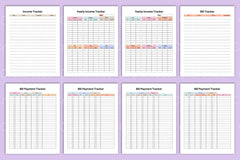 Budget Planner Template - CraftNest - Digital Crafting and Art
