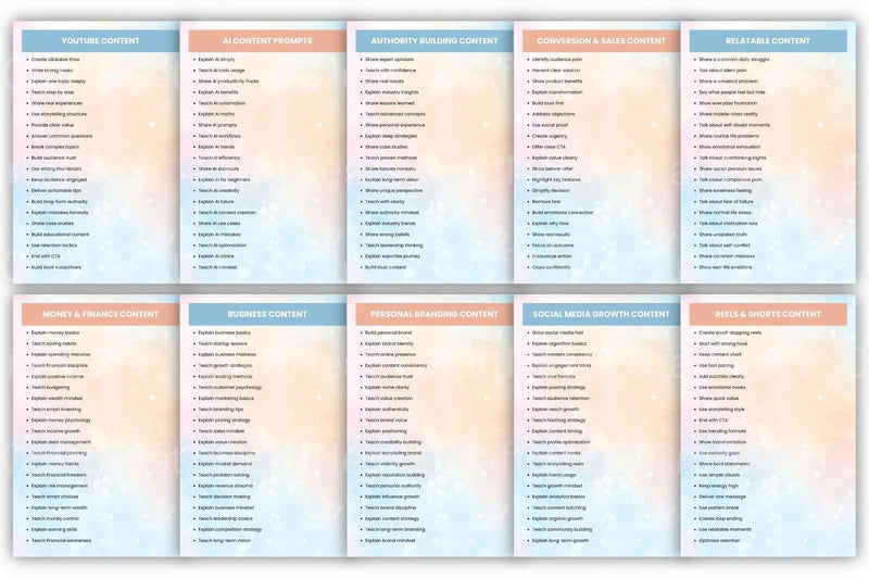 Viral Content Prompt Book for Creative Inspiration - CraftNest - Digital Crafting and Art
