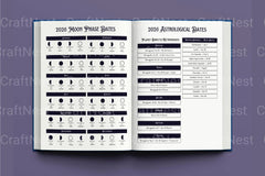 Moon and Astrology Planner - CraftNest - Digital Crafting and Art
